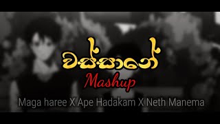 වස්සානේ Mashup  Maga Haree X Ape Hadakam X Neth Manema  Perfomed By Noopura Weerasingha [upl. by Rastus]