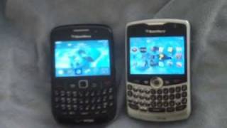 blackberry curve 8530 vs blackberry curve 8330 whats better [upl. by Mcknight]