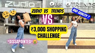 AFFORDABLE shopping Zudio VS Trends Under ₹3000😱Disappointed 😞 [upl. by Simona847]