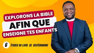 BISHOP DR SONI FEVRIER 2024 EXPLORONS le livre de DEUTERONOME quotAFIN QUEquot 6 [upl. by Ninon924]