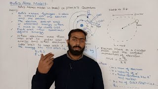 Bohrs atomic Model  Main postulates  11th class chemistry  chno5 [upl. by Maura740]