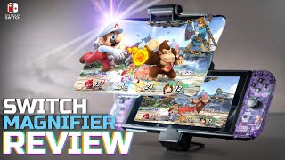 Boost Your Nintendo Switch Screen  Qanba MAX Screen Magnifier Review [upl. by Nah]