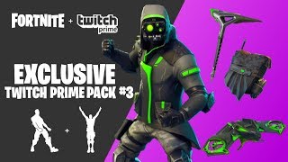 How To Get FREE TWITCH PRIME SKINS In Fortnite Battle Royale TWITCH PRIME PACK 3 NEW [upl. by O'Reilly169]