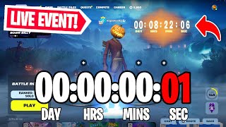 FORTNITE EVENT INGAME LOBBY COUNTDOWN LIVE🔴 247  Fortnite Chapter 5 Season OG Countdown [upl. by Stoller]