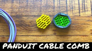 Panduit Data Cable Comb [upl. by Ayaj865]