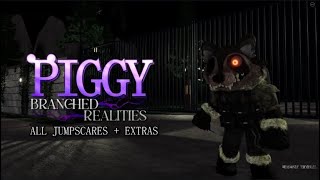 PIGGY Branched Realities  All RP Mode Jumpscares  EXTRAS [upl. by Samaria699]