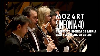 W A Mozart Symphony nº 40  Dima Slobodeniouk  Sinfónica de Galicia [upl. by Idden960]