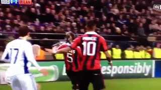 Mexès but étonnant incroyable retourné acrobatique Milan v Anderlecht [upl. by Hacim744]