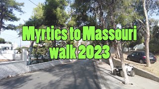 Myrties to Massouri A Scenic Walk Through Kalymnos Coastal Beauty [upl. by Lalita]