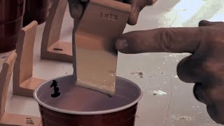 How to Do a Ceramic Glaze Color Blend with Stains Oxides and Opacifiers  JOHN BRITT [upl. by Nivrae54]