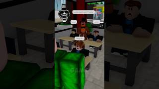 Now baldi wont punish anymore 😂😂 roblox funnyshorts brookhavenroleplay [upl. by Marozik]