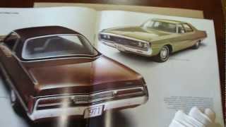 Brochure Chrysler fullline 1971 [upl. by Demmer]