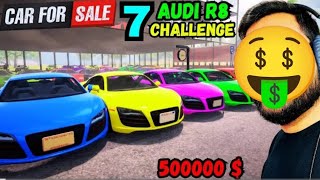 10 AUDI R8 CHALLENGE 🤑  CAR SALER SIMULATOR DEALERSHIP 🚘 GAMINGJAHID24 [upl. by Arytal28]