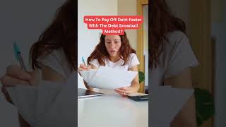 How To Pay Off Debt Faster using Debt Snowball Method [upl. by Carlo675]