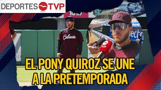 Día 11de pretemporada El quotPonyquot Quiroz se une al campamento guinda [upl. by Nivahb]