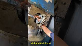 watch as the massive electric wire locking hook is expertly installed at the end of heavy duty wire [upl. by Nomma493]