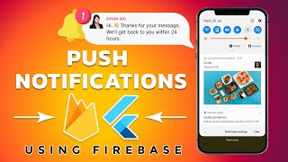 Flutter Push Notifications using Firebase [upl. by Llemart]