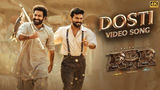 Dosti Full Video RRR  Amit Trivedi MM Kreem  NTR Ram Charan Ajay Devgn Alia  SS Rajamouli [upl. by Derzon]