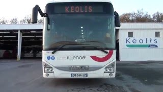 Iveco Crossway LE €6  Keolis Armor [upl. by Bristow]