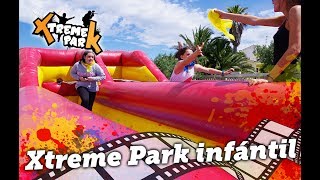 XTREME PARK INFANTIL  WIPEOUT TARRAGONA  HUMOR AMARILLO COSTA DORADA [upl. by Aennaej]