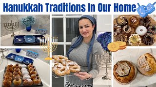 Take A Sneak Peek Into How We Celebrate Hanukkah In Our Orthodox Jewish Home Donut Sufganiyot Recipe [upl. by Aloek]