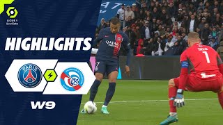 PARIS SAINTGERMAIN  RC STRASBOURG ALSACE 3  0  Highlights  PSG  RCSA  20232024 [upl. by Notluf]