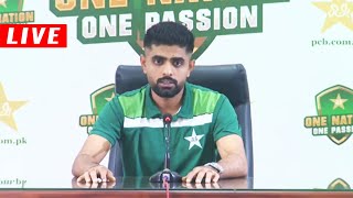 Babar Azam important Press conference  pakvsnz  Shamal Radio Live [upl. by Barrada]