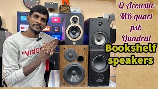 Budget Bookshelf Speakers mb quart qacoustics psb quadral Sales RockAudios [upl. by Erapsag]