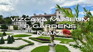 Miamis mustsee Vizcaya Museum amp Gardens 4k tour [upl. by Frydman]