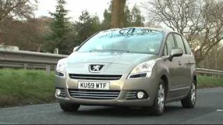 Fifth Gear Web TV  Peugeot 5008 Road Test [upl. by Sena]