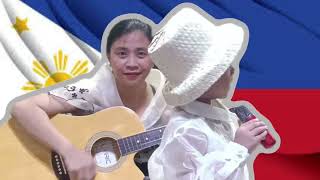 Akoy Isang Pinoy by Florante performed by 3year old Kyle Erwann Igaran [upl. by Valerle]