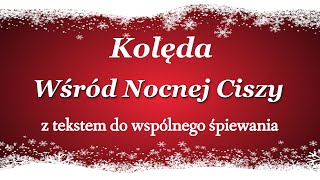 Wśród nocnej ciszy  Kolęda polska z tekstem  Babadu TV [upl. by Eselahs]