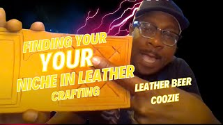 DIY Leather Beer Cozies  Perfect Gifts for Fathers Day Groomsmen Man Caves amp Sports Fansquot [upl. by Streeto]