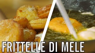 Frittelle di mele e cannella  IO FRIGGO TUTTO  Valerio  Cucina da Uomini [upl. by Hebrew]