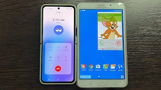 Samsung Tab 4 Incoming Call Z Flip 3  Android 13 vs 4 [upl. by Von441]