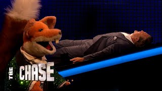 Brad Loses His Grip On Reality amp Thinks Hes Hallucinating With Basil Brush  The Chase [upl. by Eibbob]