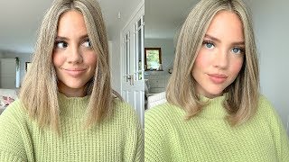 How I Style My SHORT Hair  Shoulder Length Hair  Elanna Pecherle 2019 [upl. by Goldi]