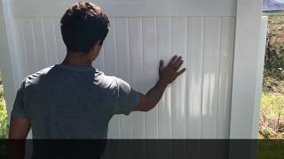 How To Install A Vinyl Fence In High Wind Areas Durable Solutions amp Pro Tips [upl. by Annabella]