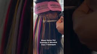 Weave Genius Hair Extension amp Microlink Class 7 Techniques [upl. by Isyak]