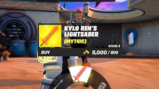 New LIGHTSABER UPDATE NOW in Fortnite [upl. by Ramona]