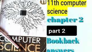 11th computer science chapter 2  part 2  book back answers  Evalution answers  jarinas tuto [upl. by Darin497]