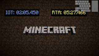 Minecraft Pre 19 Set Seed External Speedrun WR 200 [upl. by Kaz]