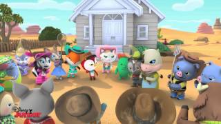 Sheriff Callie  The Pesky Kangaroo Song  Disney Junior UK [upl. by Munford]