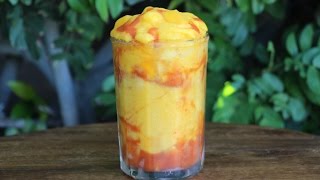 Helado de Mango y Piña RawvanaFit [upl. by Tyrus]