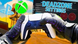 The BEST DEADZONE Settings for BETTER AIM PS4PS5XBOXPC Warzone 3 REBIRTH ISLAND 🔥 [upl. by Akiraa]