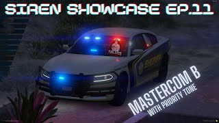 Siren Showcase  Mastercom B with Priority tone [upl. by Ennaer]