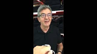 JL Mélenchon en direct de quot1083quot une entreprise qui produit des jeans en France [upl. by Hauge560]