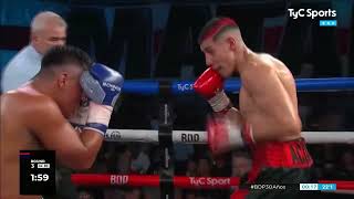 Bruno Acosta vs Salvador Lemus Morales  Boxeo de Primera  TyCSports [upl. by Nolitta249]