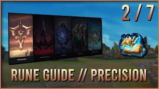 League of Legends  Rune Guide  Part 2 The Precision Path  Keystones and Minor Runes Explained [upl. by Lacefield162]