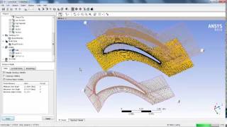 Meshing Turbine Blade in Turbogrid 22 [upl. by Lorak]